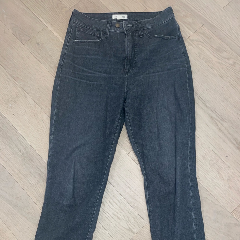 Black Madewell Mom Jeans- “Curvy Perfect Vintage Jean”